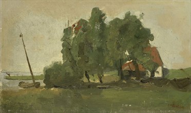Farmstead, c.1880-c.1923. Creator: George Hendrik Breitner.