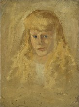 Marie Anne Henriette Breitner (geb.1882-06-14), the Painter's Half-sister, c.1890-c.1923. Creator: George Hendrik Breitner.