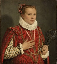 Portrait of a young Woman, 1560-1578. Creator: Giovan Battista Moroni.