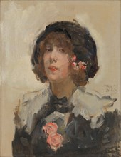 Portrait of a Woman, 1900-1922. Creator: Isaac Lazerus Israels.