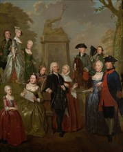 Portrait of Theodorus Bisdom van Vliet and his Family, 1757. Creator: Jan Stolker.