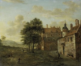 A Country Home, 1660-1712. Creator: Jan van der Heyden.