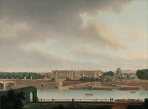 The View from the Batavian Embassy in Paris, 1801. Creator: Josephus Augustus Knip.