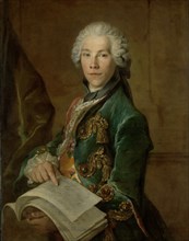 Portrait of Arnoldus van Rijneveld, c.1738. Creator: Louis Tocque.