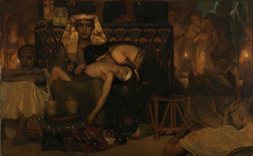 The Death of the Pharaoh’s Firstborn Son, 1872. Creator: Sir Lawrence Alma-Tadema.