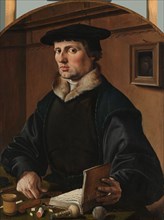 Portrait of a Man, possibly Pieter Gerritsz Bicker, 1529. Creator: Maerten van Heemskerck.