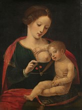 Virgin and Child, c.1520-c.1540. Creator: Master of the Female Half-Lengths.