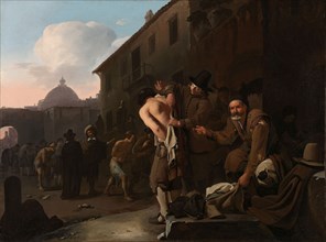 Clothing the Naked, c.1646-c.1649. Creator: Michiel Sweerts.
