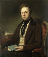 Portrait of a Man, perhaps Petrus Augustus de Genestet (1829-1861), 1830-1860. Creator: Nicolaas Pieneman.
