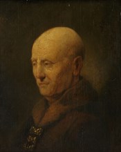 Portrait of a man, perhaps Rembrandt's father, Harmen Gerritsz van Rijn, 1730-1774. Creator: Unknown.