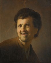 Laughing Young Man, c.1629-c.1630. Creator: Circle of Rembrandt.
