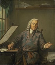 Portrait of the Engraver Jan Caspar Philips, 1747. Creator: Tibout Regters.