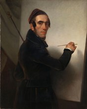 Self-Portrait, 1840-1849. Creator: Willem Hendrik Schmidt.