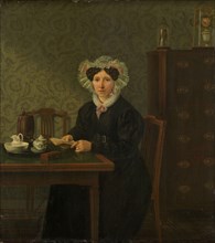 Portrait of a Woman, 1833. Creator: Willem Uppink.