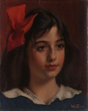 Portrait of a girl, 1885-1922.  Creator: Willem Witsen.