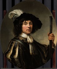Portrait of a Young Man, possibly Jacob Francken (1627-after 1656), c.1651. Creator: Aelbert Cuyp.