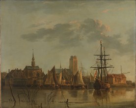 View of Dordrecht at Sunset, c.1700-c.1842. Creator: Unknown.