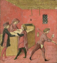 Payment of Salaries to the Night Watchmen in the Camera del Comune of Siena, 1440-1460. Creator: Anon.