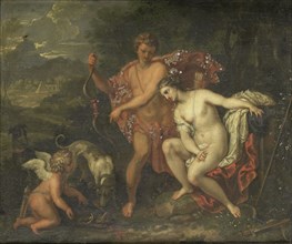 Meleager and Atalanta, c.1675-c.1699. Creator: Anon.