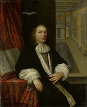 Portrait of Justus de Huybert, Clerk of the States of Zeeland and of the Admiralty, c.1665. Creator: Anon.