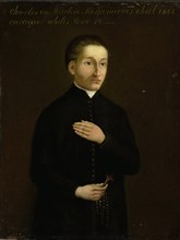 Portrait of Charles van der Meulen, Missionary to Curaçao, 1844-1849. Creator: Anon.