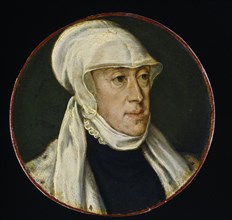 Maria of Hungary, Regent of the Netherlands, 1550-1560. Creator: Anon.