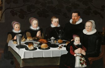 Prosperous Calvinist Family, 1627. Creator: Anon.