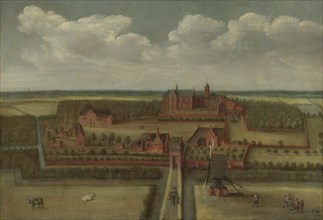 The Abbey of Leeuwenhorst in Rijnland, 1641. Creator: Anon.