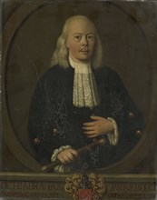 Portrait of Abraham van Riebeeck, Governor-General of the Dutch East Indies, 1750-1800. Creator: Anon.