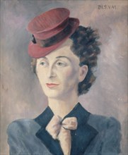 Portrait of Madam Ursula Jannink-Veraguth, 1941. Creator: Unknown.