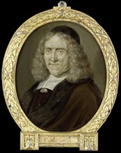 Portrait of Willem Jacobsz van Heemskerck, Poet and Engraver on Glass, 1700-1732. Creator: Arnoud van Halen.