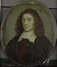 Portrait of Alexander Morus, Professor at Amsterdam, 1700-1732. Creator: Arnoud van Halen.