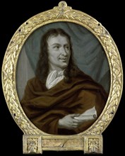 Portrait of Pieter Verhoek, Poet and Marble Painter in Amsterdam, 1700-1732. Creator: Arnoud van Halen.