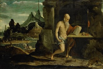 St Jerome, 1500-1520. Creator: Bernardino da Asola.