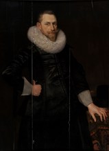 Portrait of Dirck Corver (1587-1633), 1622. Creator: Cornelis van de Voort.