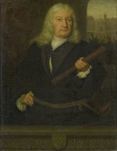 Portrait of Willem van Outhoorn, Governor General of the Dutch East Indies, 1691-1704. Creator: David van der Plas.