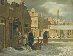 City View in the Winter, 1790-1813. Creator: Dirk Jan van der Laan.