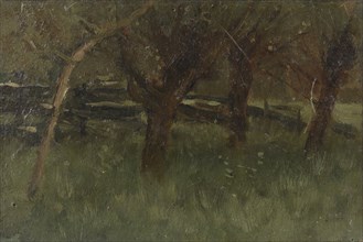 Orchard, 1873-1903.  Creator: George Poggenbeek.