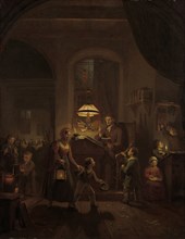 The Night School, 1835. Creator: George Gillis Haanen.