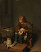 Boy Fleaing a Dog, after 1728. Creator: Unknown.