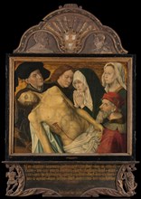 Central panel of a Memorial Triptych, formerly called the Gertz Memorial Triptych, with the Lamentat Creator: Hugo van der Goes (copy after).
