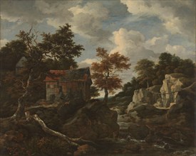 Rocky landscape, 1650-1682. Creator: Jacob van Ruisdael.