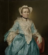 Portrait of Elisabeth Troost (1730-1790), 1767. Creator: Jacobus Buys.