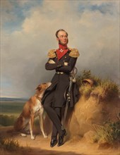 Portrait of William II, King of the Netherlands, 1839. Creator: Jan Adam Kruseman.