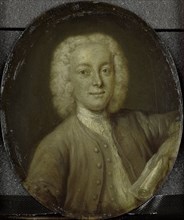 Portrait of Lucas Pater, Merchant and Poet in Amsterdam, 1732-1771. Creator: Jan Maurits Quinkhard.