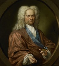 Portrait of David Leeuw (1682-1755), Mennonite Draper, 1729. Creator: Jan Maurits Quinkhard.
