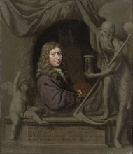 Self-Portrait, 1685. Creator: Michiel van Musscher.
