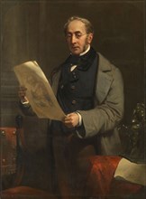 Portrait of Jacob de Vos Jacobszoon (1803-1878). Amsterdam Art Collector and Owner of the Historical Creator: Nicolaas Pieneman.