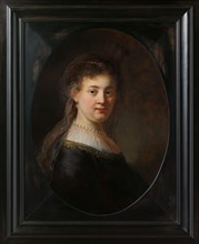 Young Woman in Fantasy Costume, 1633. Creator: Rembrandt Harmensz van Rijn.