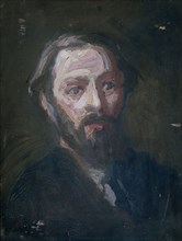 Portrait of the sculptor Pier Pander (1864-1919), 1893-1894.  Creator: Thomas Cool.